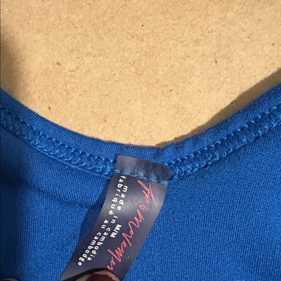FP Movement by Free People Blue Crop Top - Picture 4 of 9
